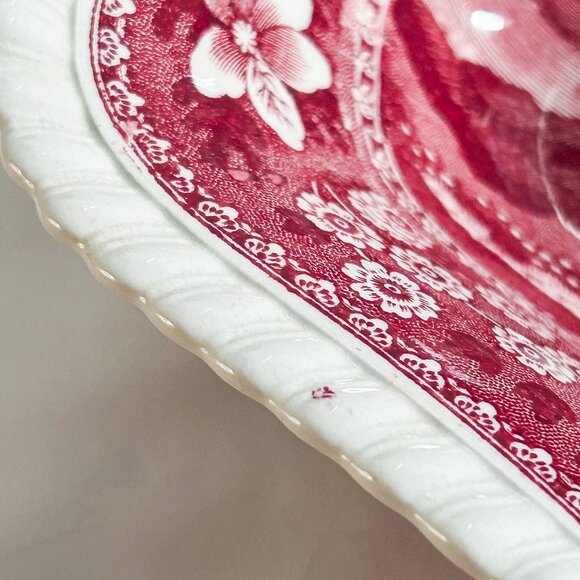 Copeland Spode Tower Vintage China Square Serving Bowl - Picture 11 of 12